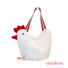 Sac en poulet en peluche